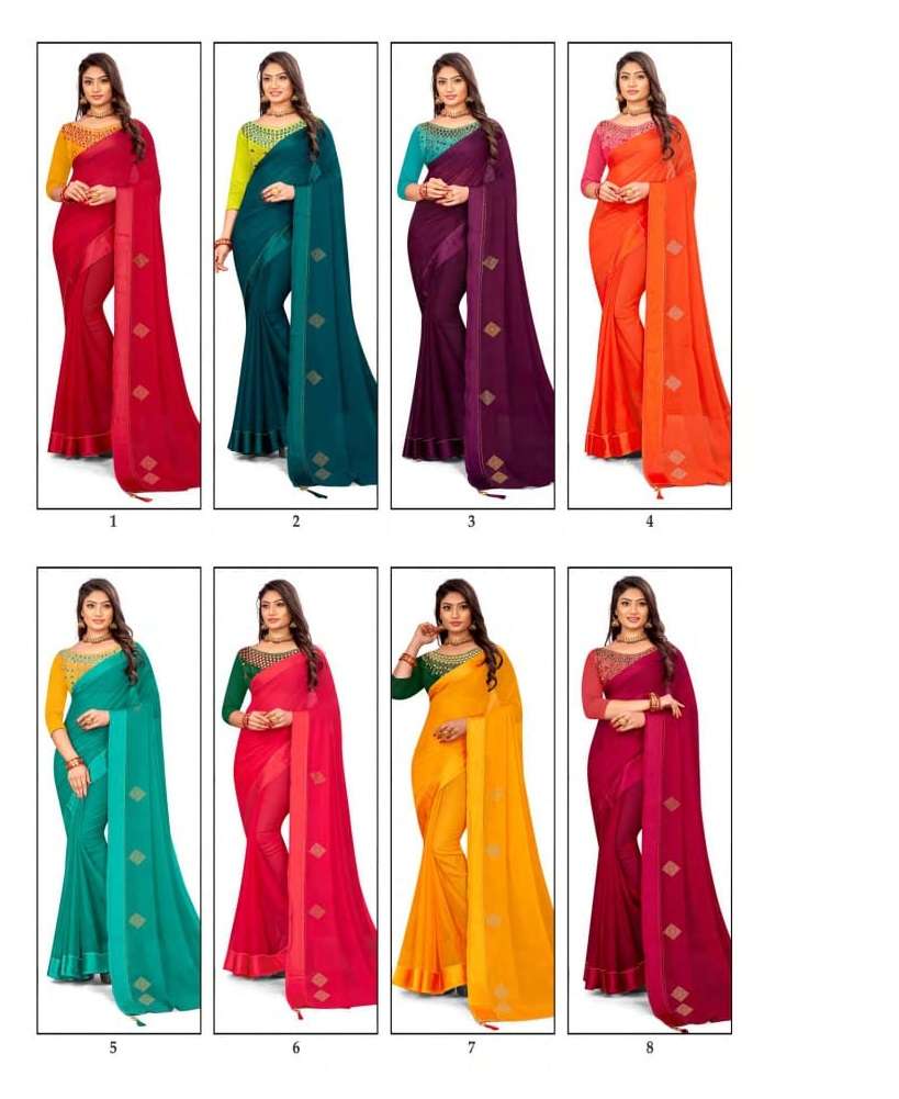 RAAASHI BY SEEMA SAREES 1001 TO 1008 SERIES INDIAN TRADITIONAL WEAR COLLECTION BEAUTIFUL STYLISH FANCY COLORFUL PARTY WEAR & OCCASIONAL WEAR SATIN SAREES AT WHOLESALE