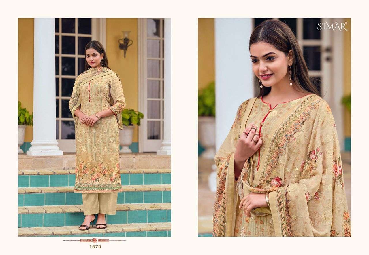 SAHIRA BY GLOSSY 1575 TO 1582 SERIES BEAUTIFUL SUITS COLORFUL STYLISH FANCY CASUAL WEAR & ETHNIC WEAR JAAM COTTON DIGITAL PRINT DRESSES AT WHOLESALE PRICE