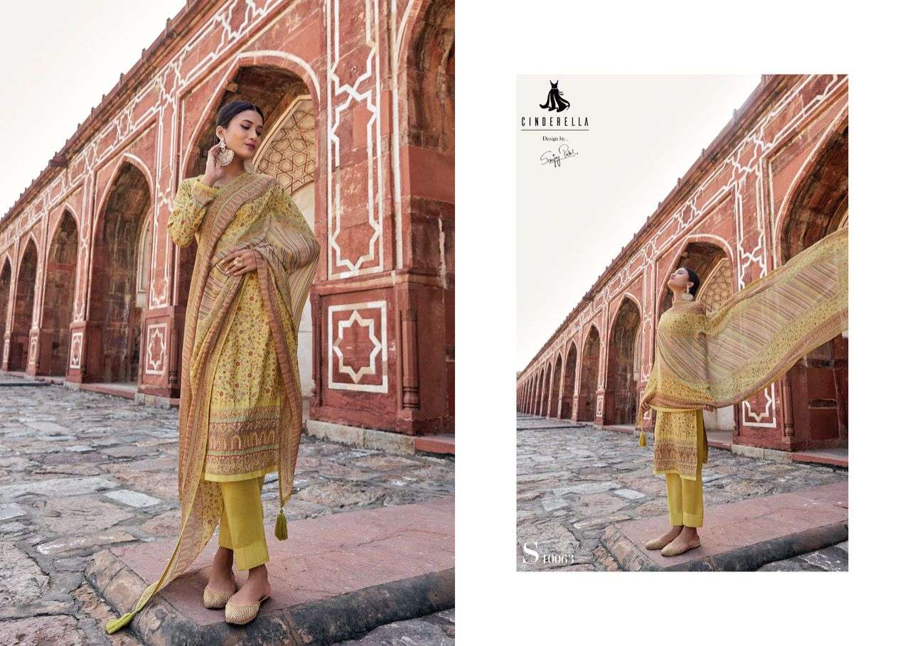 SIBAYASH BY CINDERELLA 10063 TO 10068 SERIES BEAUTIFUL SUITS COLORFUL STYLISH FANCY CASUAL WEAR & ETHNIC WEAR PURE MUSLIN DIGITAL PRINT DRESSES AT WHOLESALE PRICE