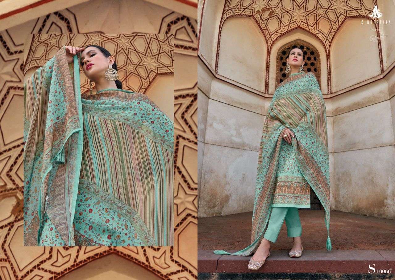 SIBAYASH BY CINDERELLA 10063 TO 10068 SERIES BEAUTIFUL SUITS COLORFUL STYLISH FANCY CASUAL WEAR & ETHNIC WEAR PURE MUSLIN DIGITAL PRINT DRESSES AT WHOLESALE PRICE