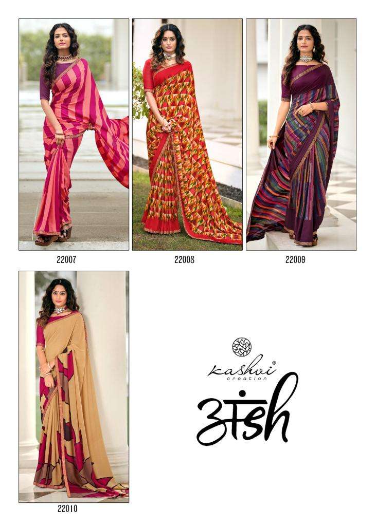 ANSH VOL-3 BY KASHVI CREATION 22001 TO 22010 SERIES INDIAN TRADITIONAL WEAR COLLECTION BEAUTIFUL STYLISH FANCY COLORFUL PARTY WEAR & OCCASIONAL WEAR HEAVY MICRO SAREES AT WHOLESALE PRICE