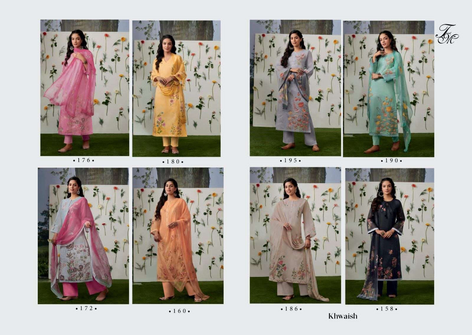 Khwaish dress materials catalogue with price best sale