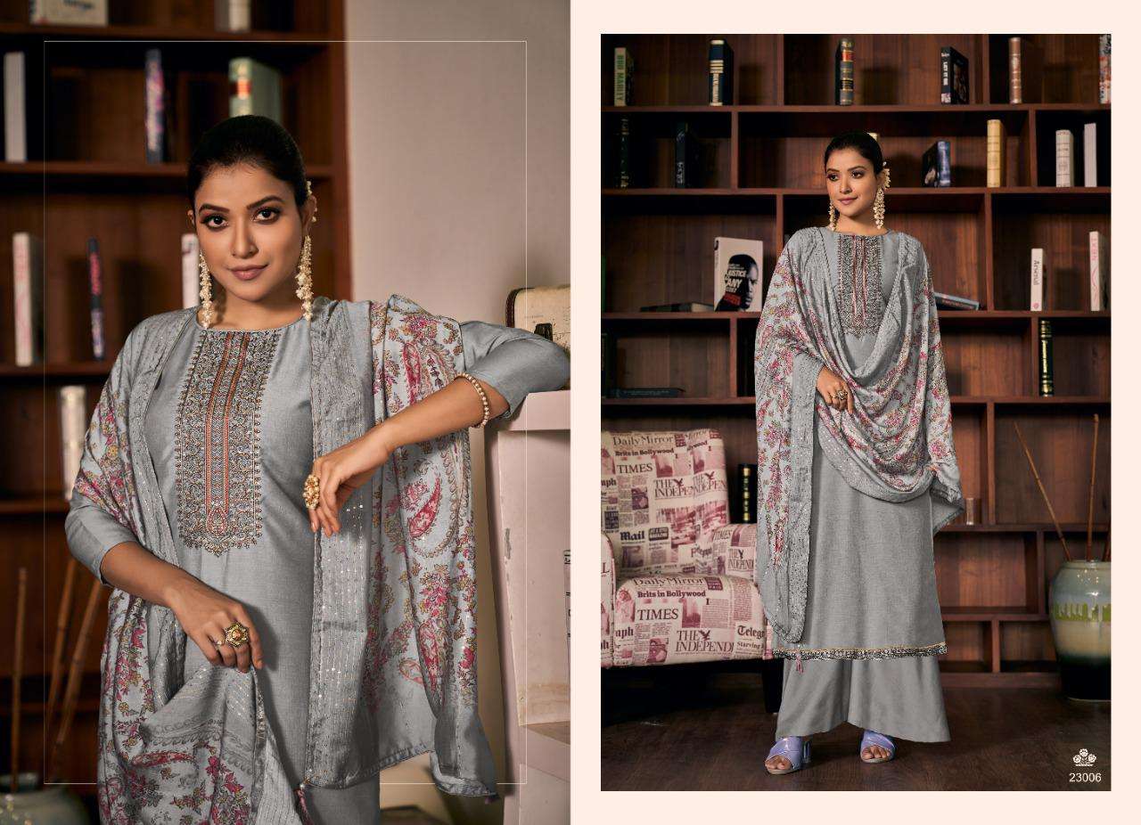 JEEVIKA VOL-3 BY NISHANT FASHION 27001 TO 27006 SERIES BEAUTIFUL SUITS COLORFUL STYLISH FANCY CASUAL WEAR & ETHNIC WEAR PURE SOFT SILK DRESSES AT WHOLESALE PRICE