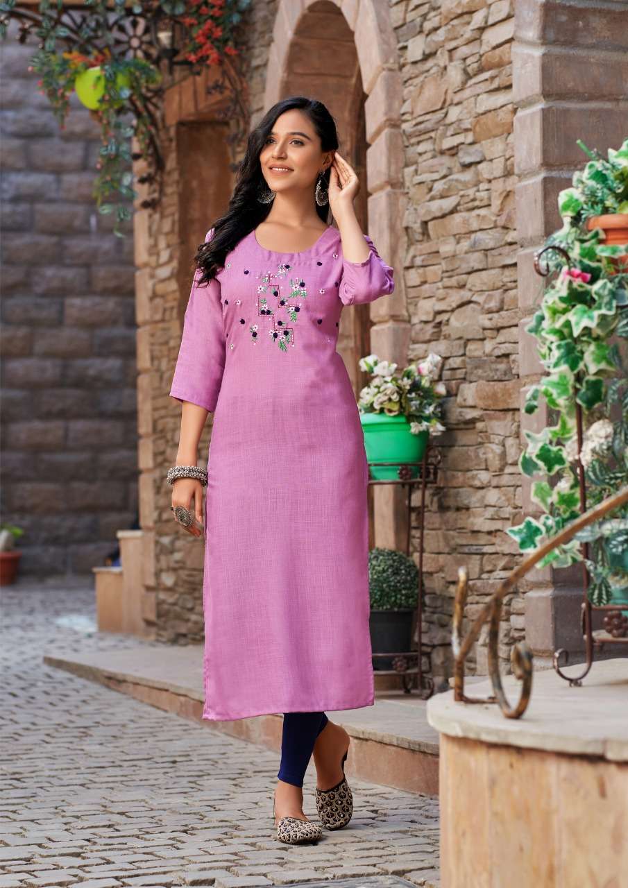 KASTURI VOL-3 BY PARRA STUDIO 3001 TO 3008 SERIES DESIGNER STYLISH FANCY COLORFUL BEAUTIFUL PARTY WEAR & ETHNIC WEAR COLLECTION COTTON SLUB KURTIS AT WHOLESALE PRICE