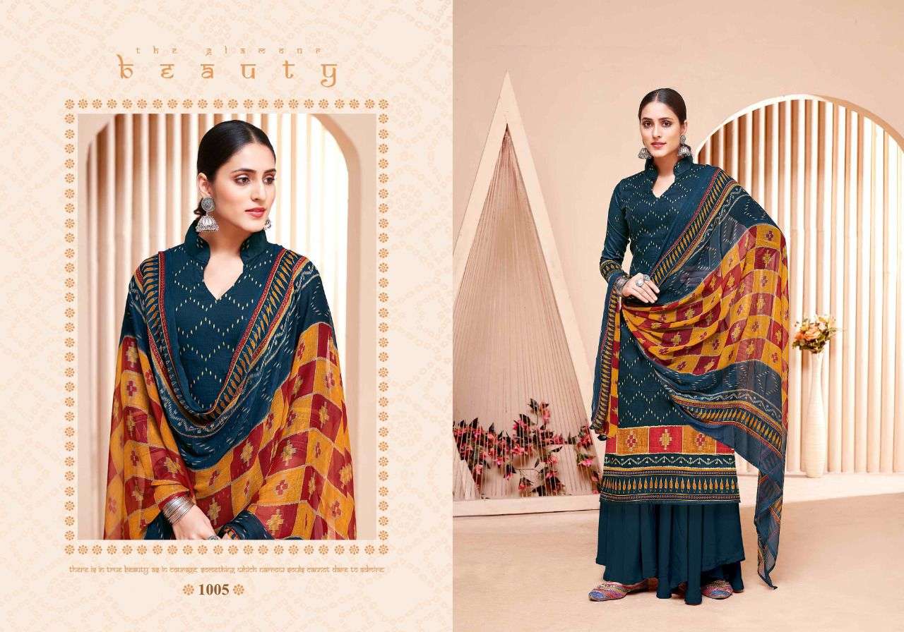 MAREENA BY SIYONI 1001 TO 1008 SERIES BEAUTIFUL SUITS COLORFUL STYLISH FANCY CASUAL WEAR & ETHNIC WEAR PURE JAM COTTON DIGITAL PRINT DRESSES AT WHOLESALE PRICE