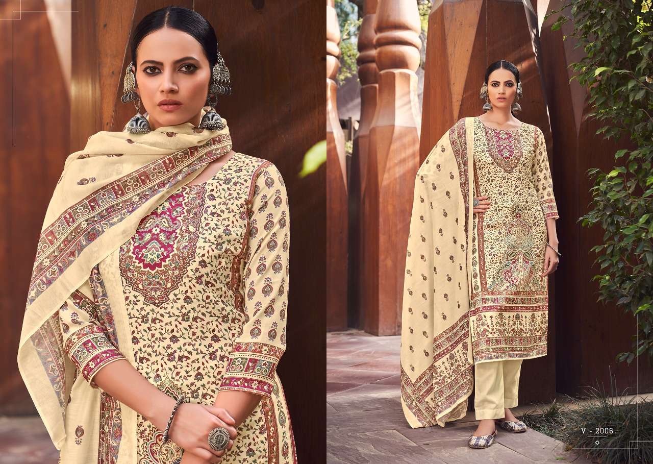 KANNI BY VIONA SUITS 2001 TO 2008 SERIES BEAUTIFUL SUITS COLORFUL STYLISH FANCY CASUAL WEAR & ETHNIC WEAR JAM COTTON PRINT DRESSES AT WHOLESALE PRICE