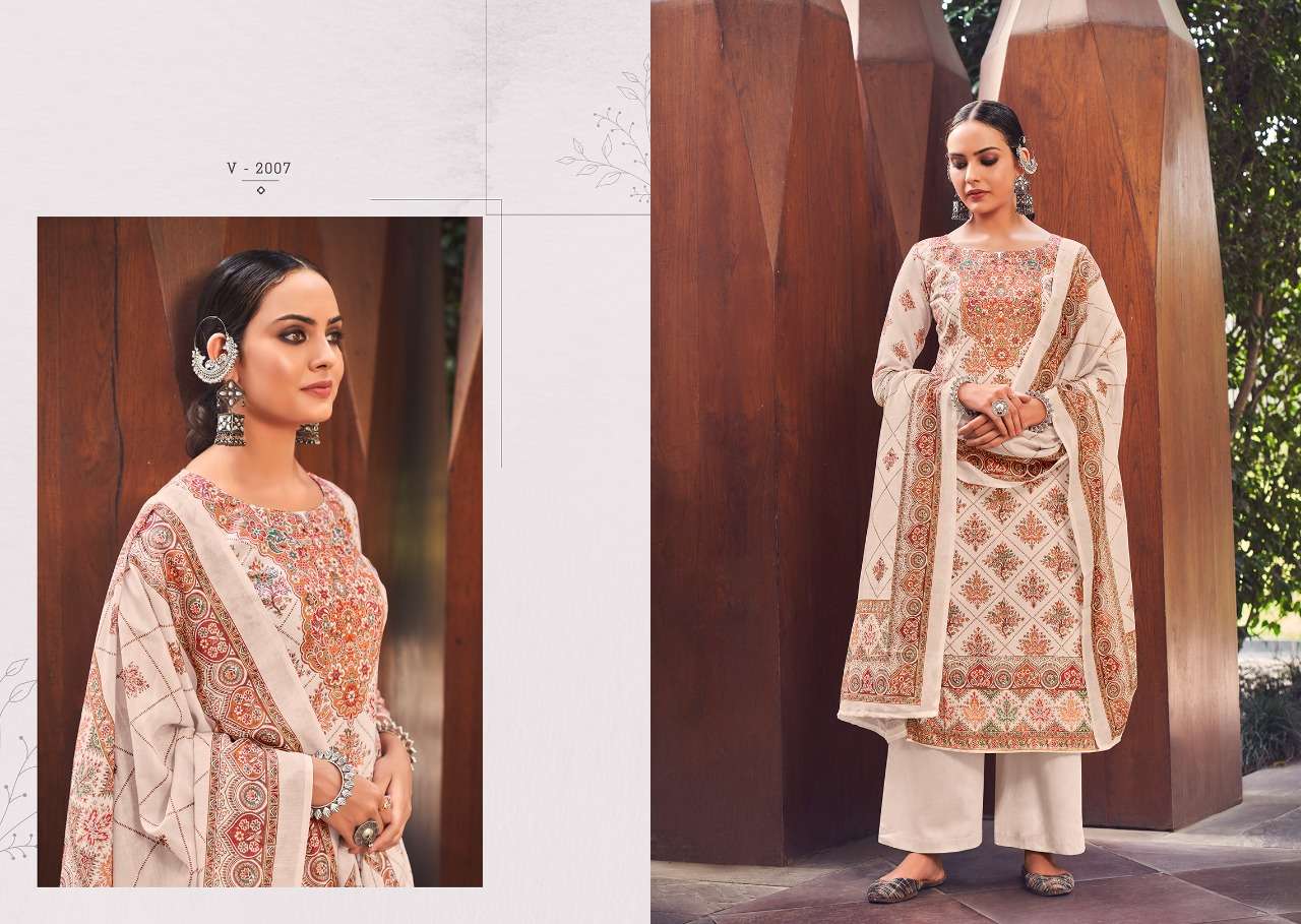 KANNI BY VIONA SUITS 2001 TO 2008 SERIES BEAUTIFUL SUITS COLORFUL STYLISH FANCY CASUAL WEAR & ETHNIC WEAR JAM COTTON PRINT DRESSES AT WHOLESALE PRICE