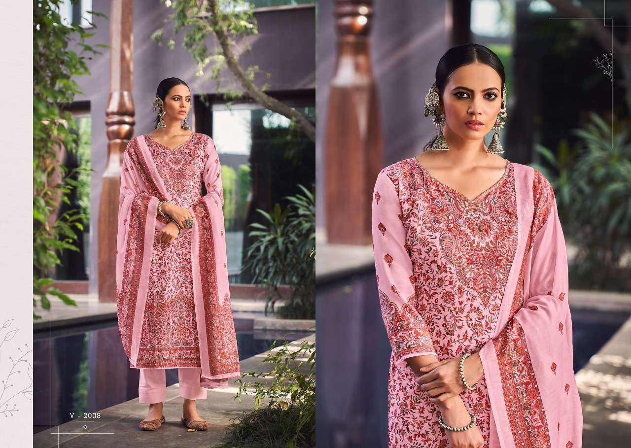 KANNI BY VIONA SUITS 2001 TO 2008 SERIES BEAUTIFUL SUITS COLORFUL STYLISH FANCY CASUAL WEAR & ETHNIC WEAR JAM COTTON PRINT DRESSES AT WHOLESALE PRICE