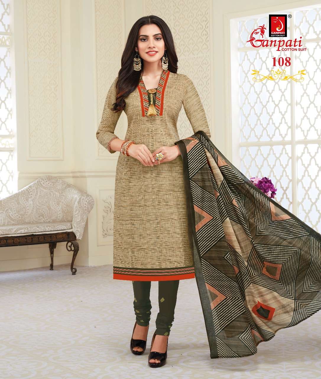 Jeeya Vol-6 By Ganpati Cotton Suits 601 To 615 Series Beautiful Suits Colorful Stylish Fancy Casual Wear & Ethnic Wear Cotton Dresses At Wholesale Price