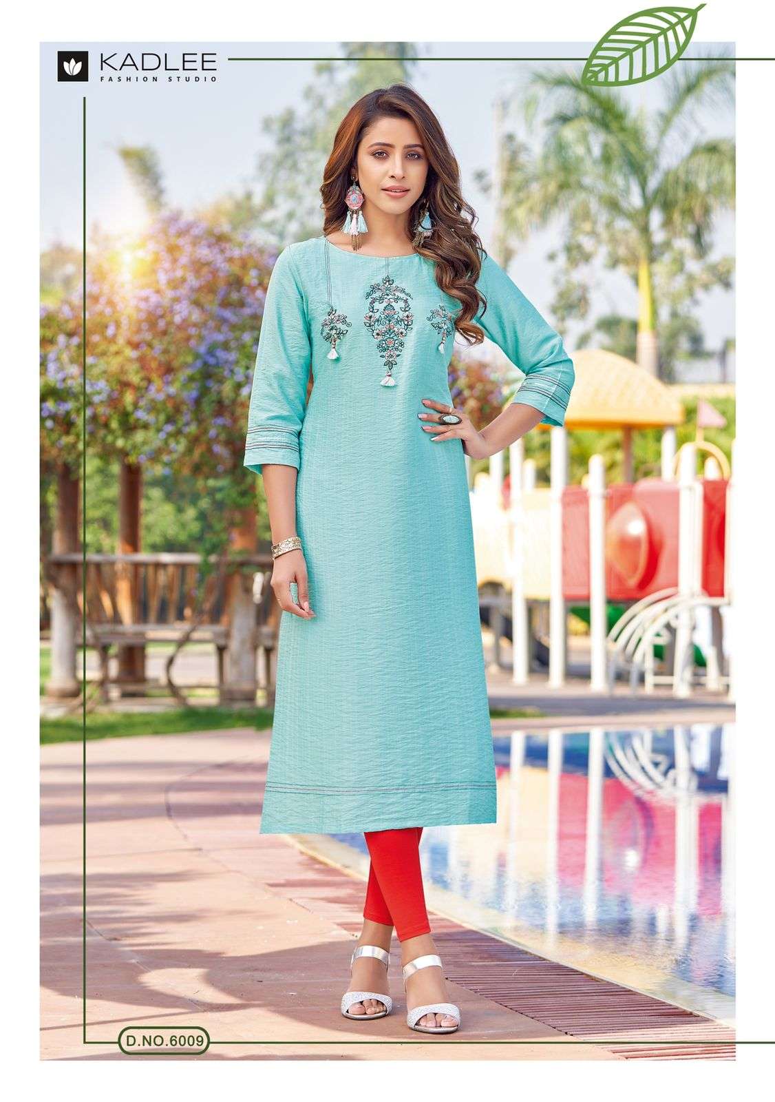MOONLIGHT VOL-2 BY KADLEE 6007 TO 6012 SERIES DESIGNER STYLISH FANCY COLORFUL BEAUTIFUL PARTY WEAR & ETHNIC WEAR COLLECTION NYLON VISCOSE KURTIS AT WHOLESALE PRICE
