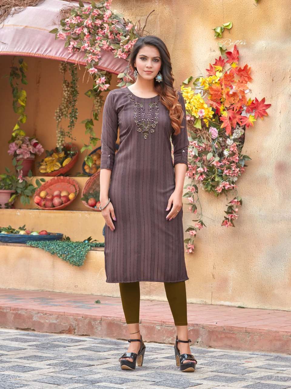 MURAD BY SMYLEE 01 TO 08 SERIES DESIGNER STYLISH FANCY COLORFUL BEAUTIFUL PARTY WEAR & ETHNIC WEAR COLLECTION RAYON KURTIS AT WHOLESALE PRICE