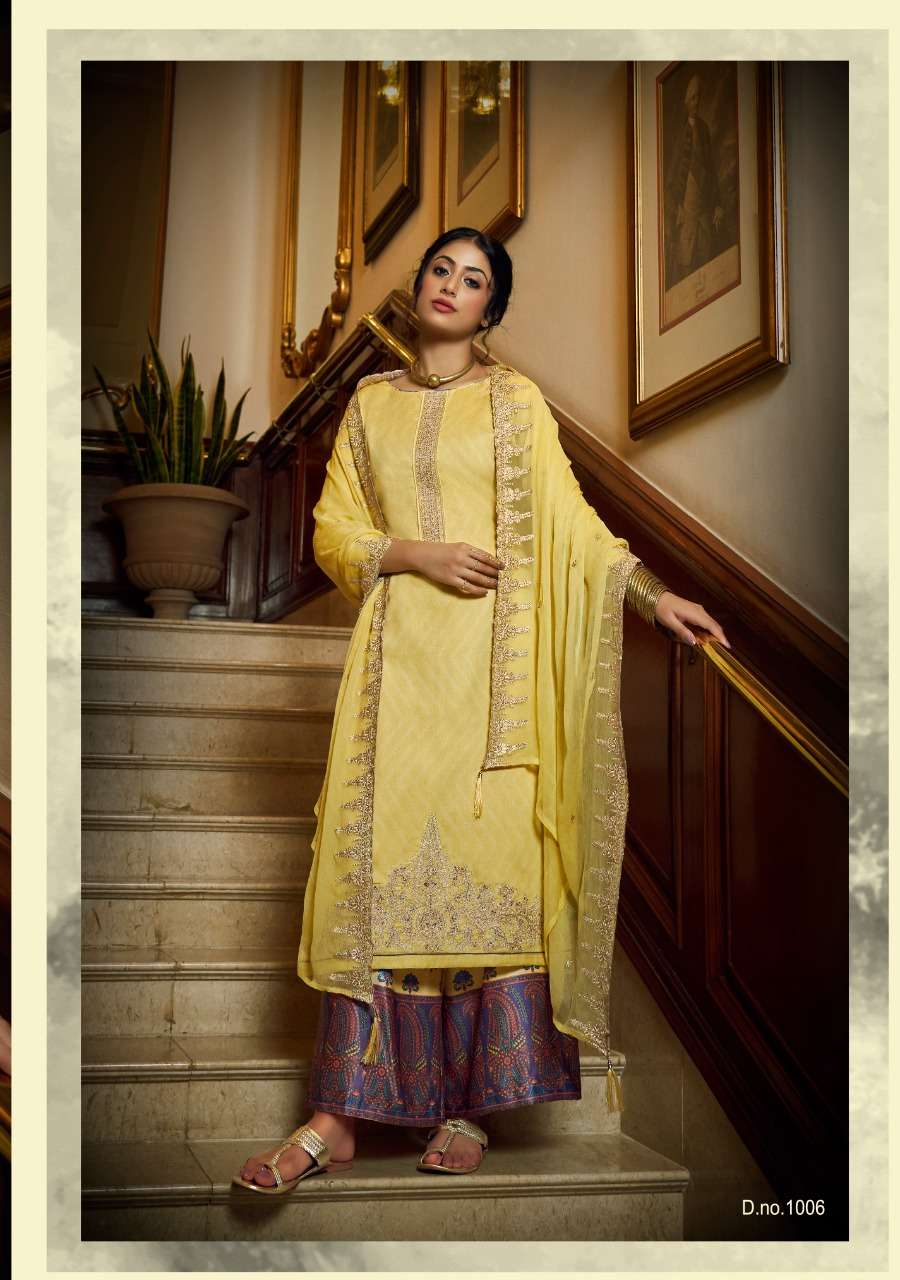 NAWAZISH BY ZSM 1001 TO 1006 SERIES BEAUTIFUL SUITS COLORFUL STYLISH FANCY CASUAL WEAR & ETHNIC WEAR PURE JAM SATIN DIGITAL PRINT DRESSES AT WHOLESALE PRICE
