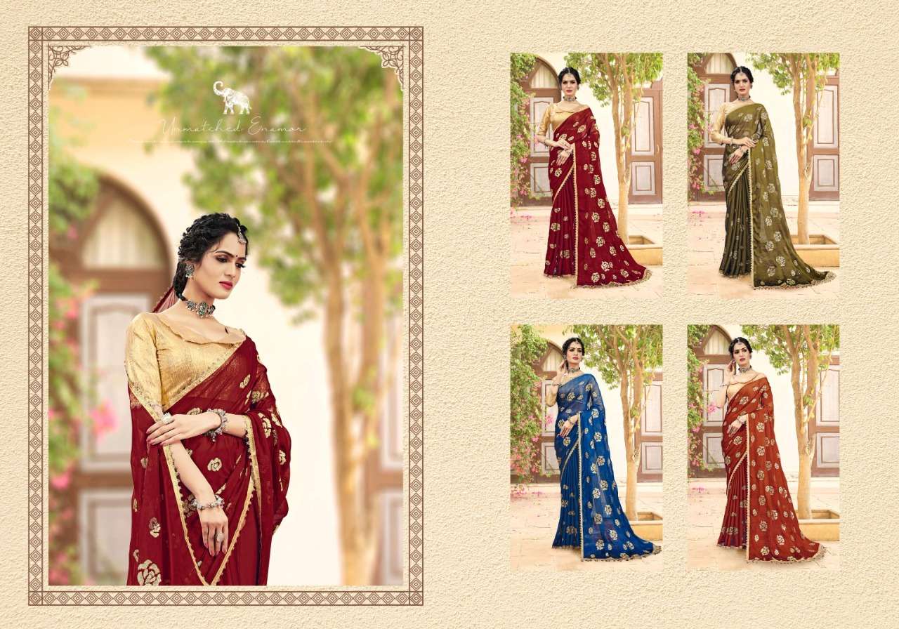 CHARUMITA SEQUENCE BY YADU NANDAN FASHION 01 TO 04 SERIES INDIAN TRADITIONAL WEAR COLLECTION BEAUTIFUL STYLISH FANCY COLORFUL PARTY WEAR & OCCASIONAL WEAR TWO TONE COTTON SAREES AT WHOLESALE PRICE