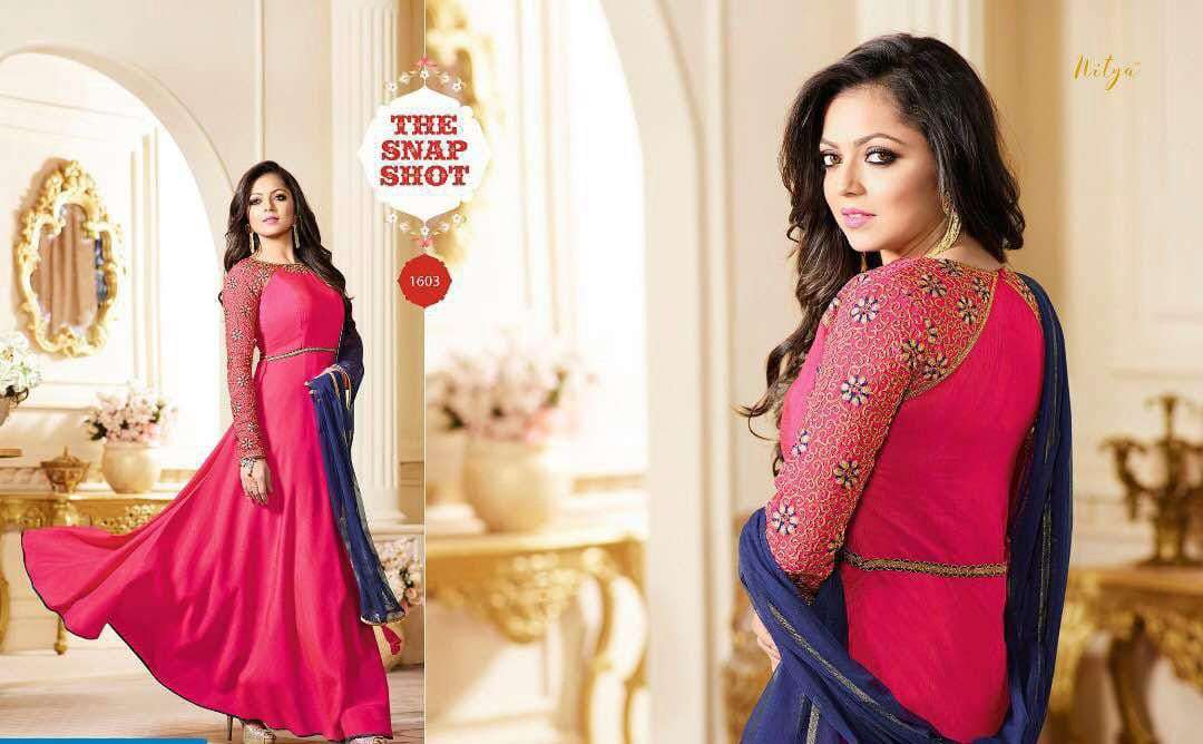 NITYA SALE COLLECTION BY LT FABRICS BEAUTIFUL SUITS COLORFUL STYLISH FANCY CASUAL WEAR & ETHNIC WEAR FANCY DRESSES AT WHOLESALE PRICE
