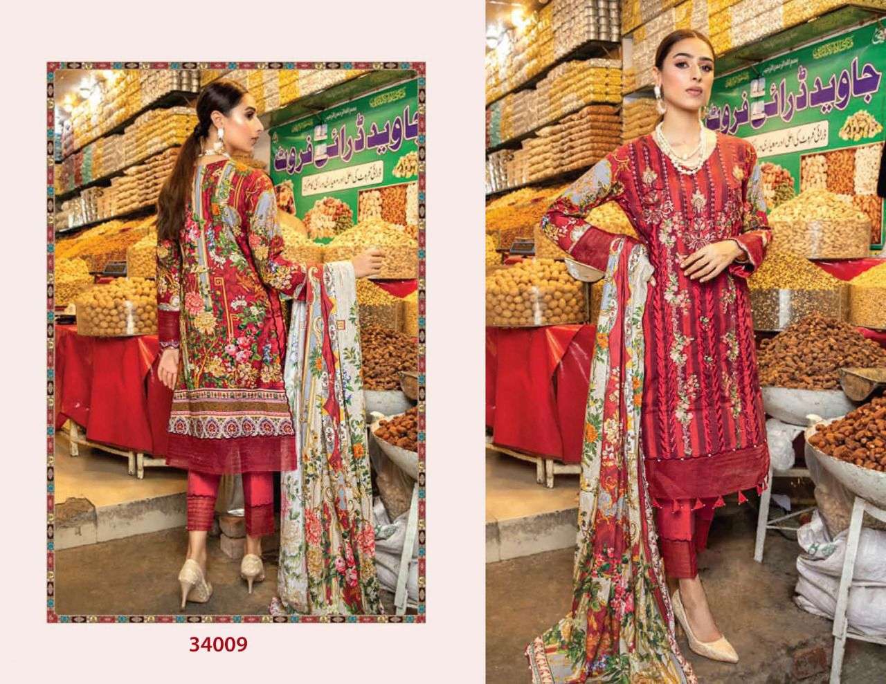 RAZIA SULTAN VOL-34 BY APANA COTTON 34001 TO 34010 SERIES BEAUTIFUL SUITS STYLISH FANCY COLORFUL CASUAL WEAR & ETHNIC WEAR COTTON PRINTED DRESSES AT WHOLESALE PRICE