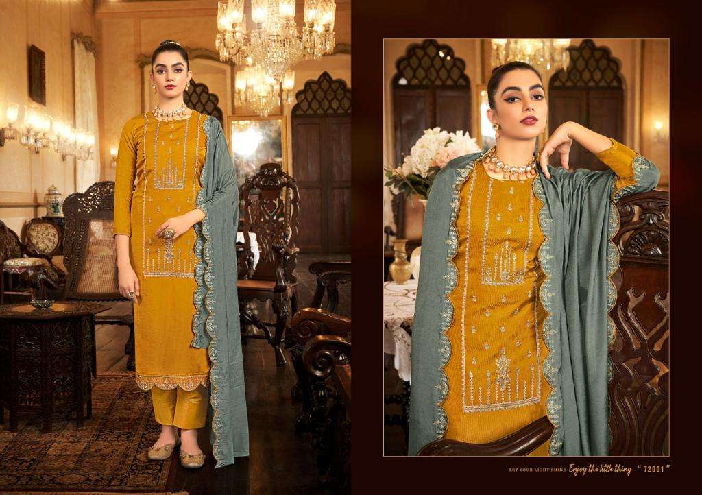 RUTBA BY SELTOS 72001 TO 72006 SERIES BEAUTIFUL SUITS COLORFUL STYLISH FANCY CASUAL WEAR & ETHNIC WEAR PURE COTTON SILK WITH WORK DRESSES AT WHOLESALE PRICE
