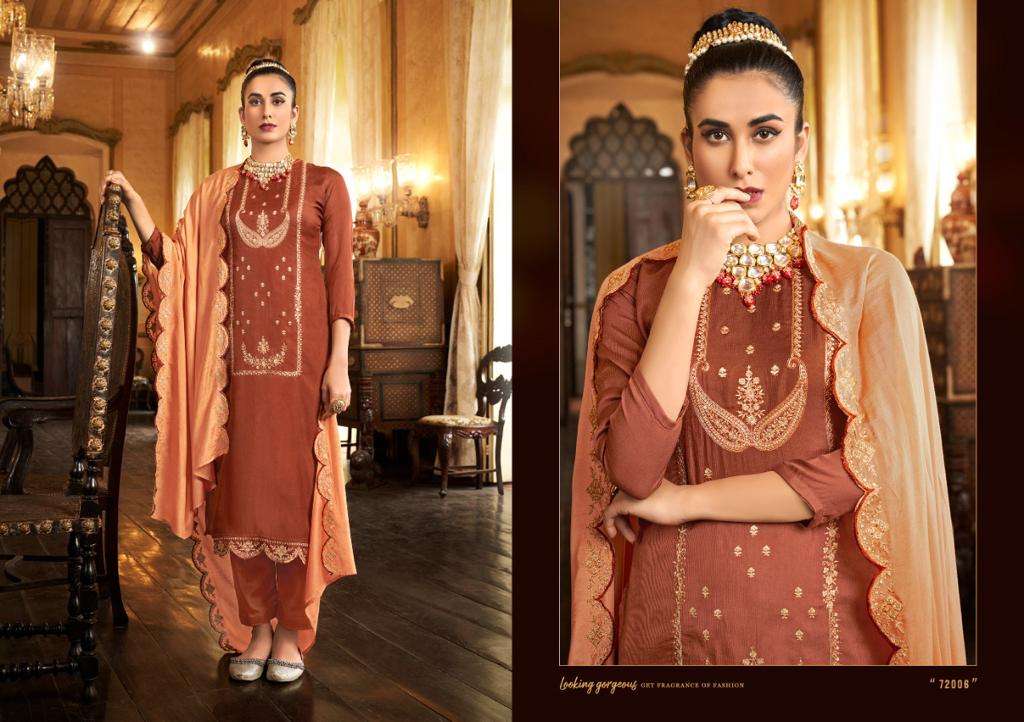 RUTBA BY SELTOS 72001 TO 72006 SERIES BEAUTIFUL SUITS COLORFUL STYLISH FANCY CASUAL WEAR & ETHNIC WEAR PURE COTTON SILK WITH WORK DRESSES AT WHOLESALE PRICE