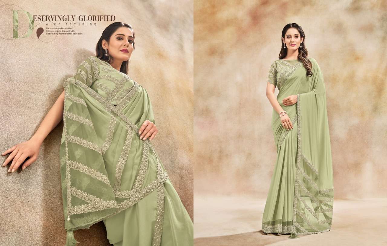 AMORIS BY MAHOTSAV 42003 TO 42020 SERIES INDIAN TRADITIONAL WEAR COLLECTION BEAUTIFUL STYLISH FANCY COLORFUL PARTY WEAR & OCCASIONAL WEAR FANCY SAREES AT WHOLESALE PRICE