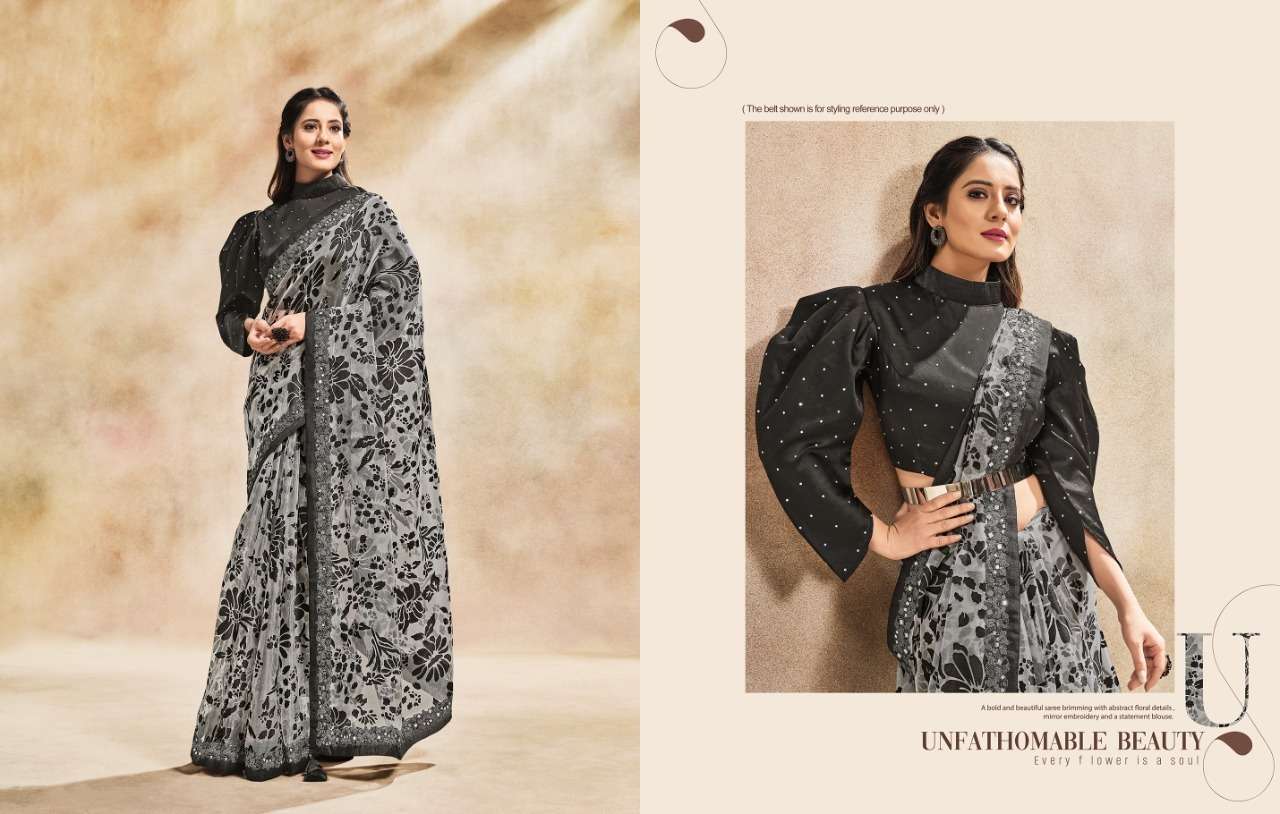AMORIS BY MAHOTSAV 42003 TO 42020 SERIES INDIAN TRADITIONAL WEAR COLLECTION BEAUTIFUL STYLISH FANCY COLORFUL PARTY WEAR & OCCASIONAL WEAR FANCY SAREES AT WHOLESALE PRICE