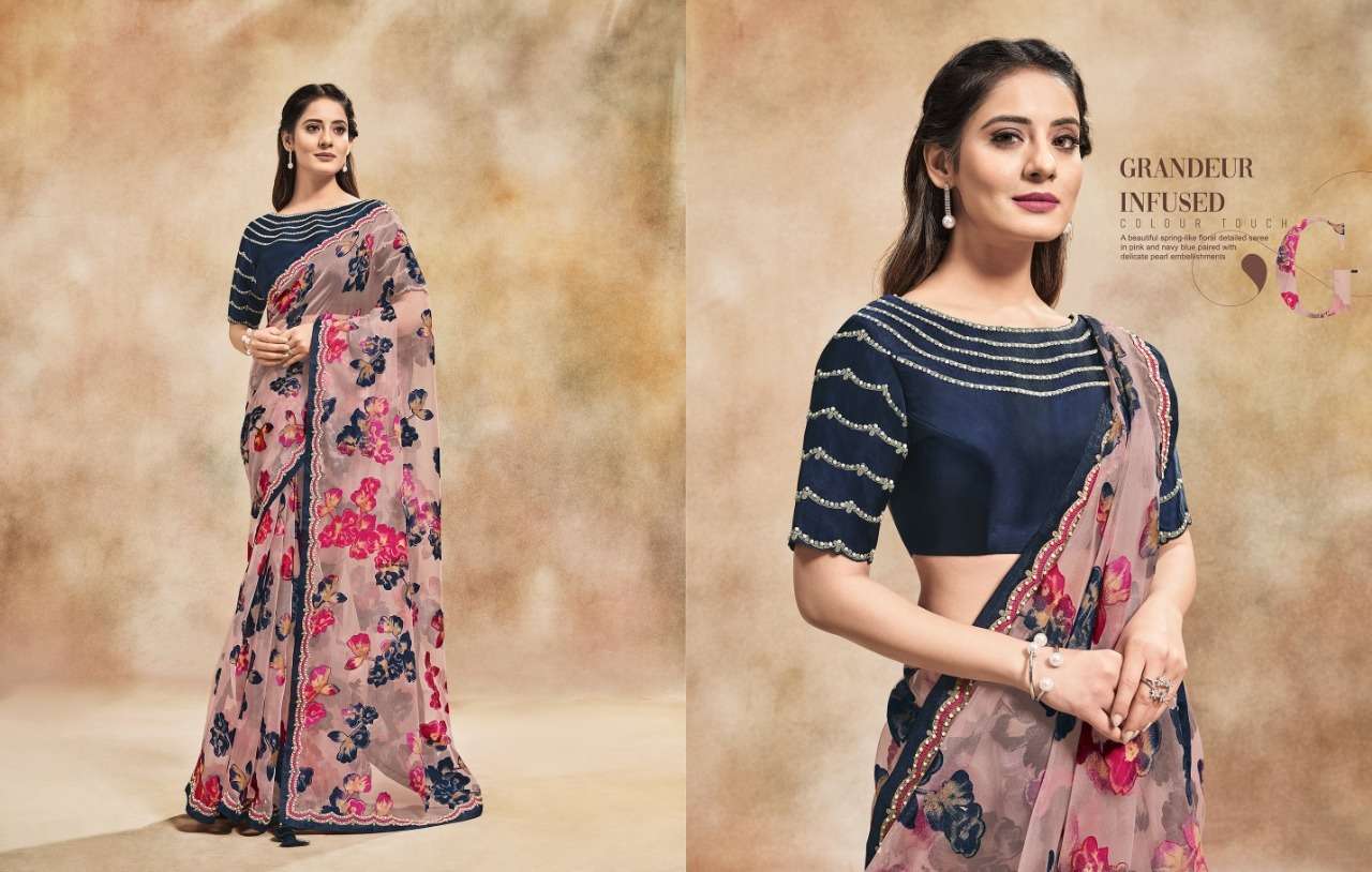 AMORIS BY MAHOTSAV 42003 TO 42020 SERIES INDIAN TRADITIONAL WEAR COLLECTION BEAUTIFUL STYLISH FANCY COLORFUL PARTY WEAR & OCCASIONAL WEAR FANCY SAREES AT WHOLESALE PRICE