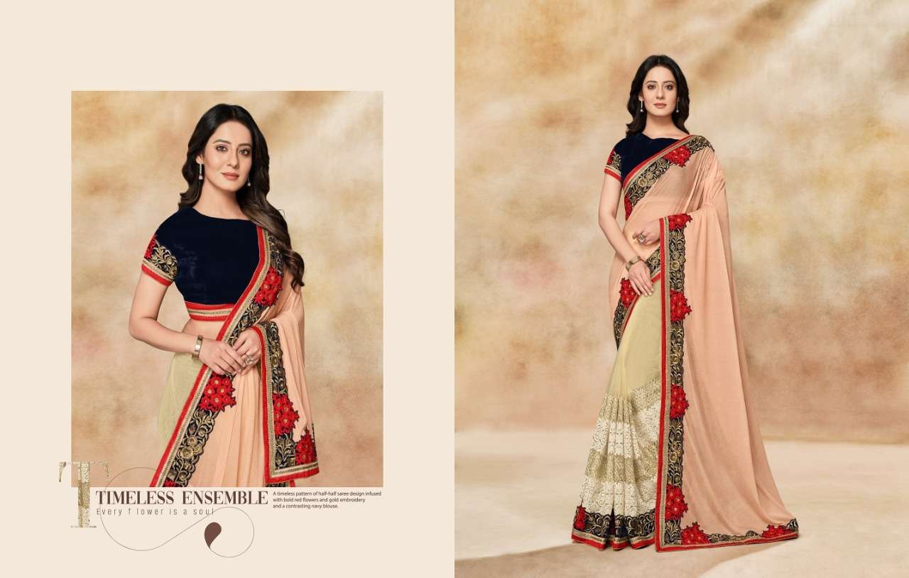 AMORIS BY MAHOTSAV 42003 TO 42020 SERIES INDIAN TRADITIONAL WEAR COLLECTION BEAUTIFUL STYLISH FANCY COLORFUL PARTY WEAR & OCCASIONAL WEAR FANCY SAREES AT WHOLESALE PRICE