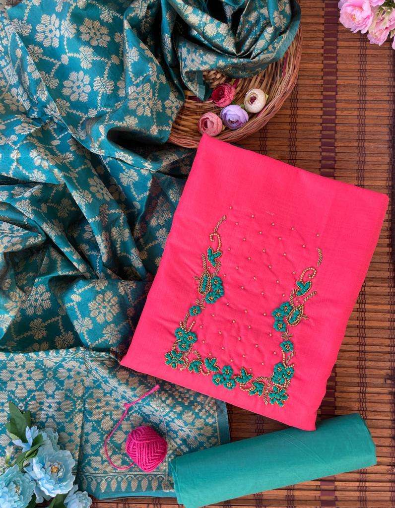 MBL NEW DESIGNS BY FASHID WHOLESALE 01 TO 04 SERIES BEAUTIFUL SUITS COLORFUL STYLISH FANCY CASUAL WEAR & ETHNIC WEAR JAM COTTON EMBROIDERED DRESSES AT WHOLESALE PRICE