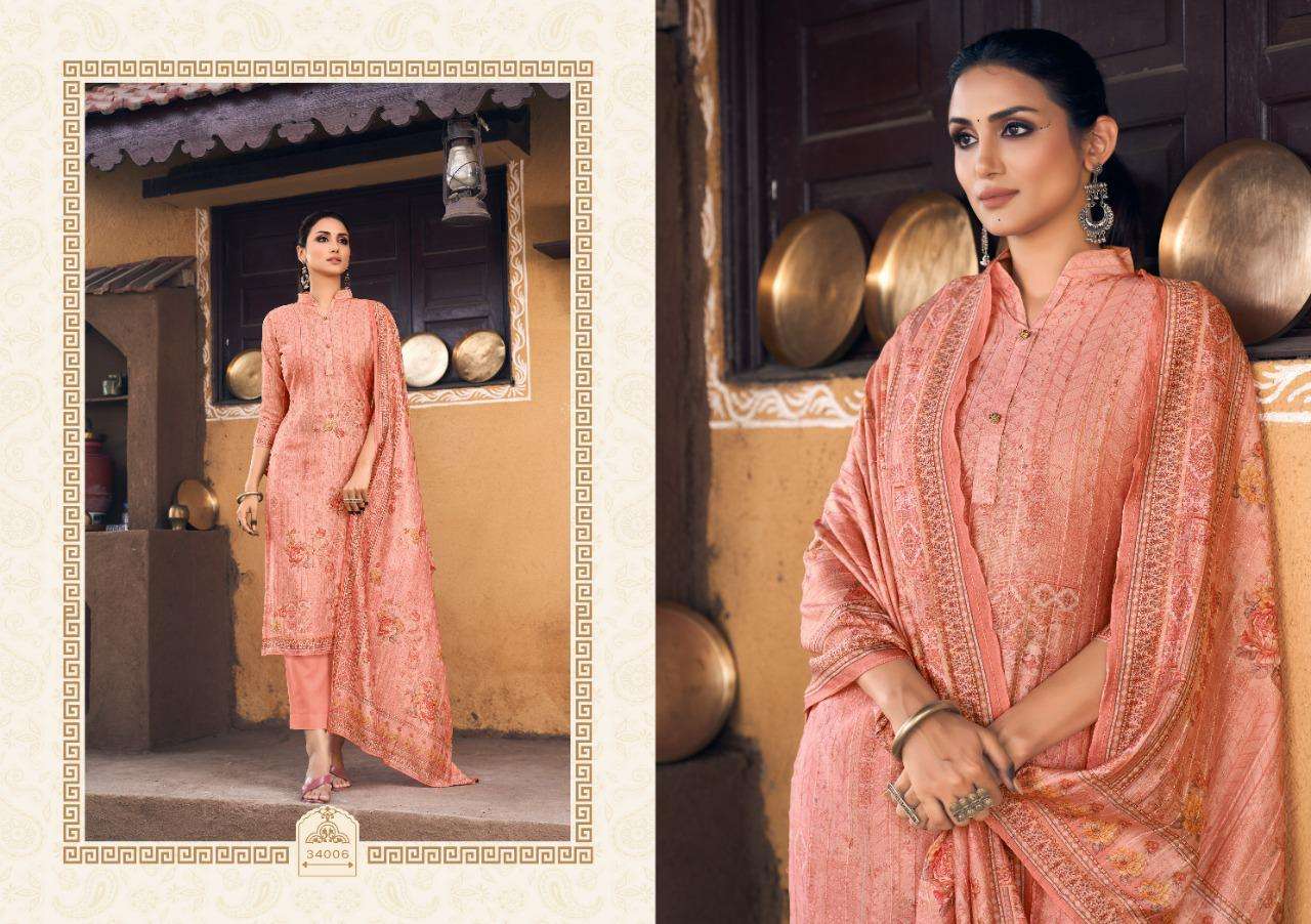 SEJAL BY SIYONI 34001 TO 34006 SERIES BEAUTIFUL SUITS COLORFUL STYLISH FANCY CASUAL WEAR & ETHNIC WEAR PURE MUSLIN DIGITAL PRINT DRESSES AT WHOLESALE PRICE