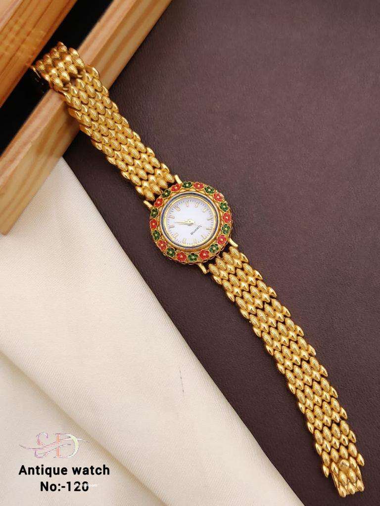 ANTIQUE WATCH BY FASHID WHOLESALE TRADITIONAL ARTIFICIAL JEWELLERY FOR INDIAN ATTIRE AT EXCLUSIVE RANGE.