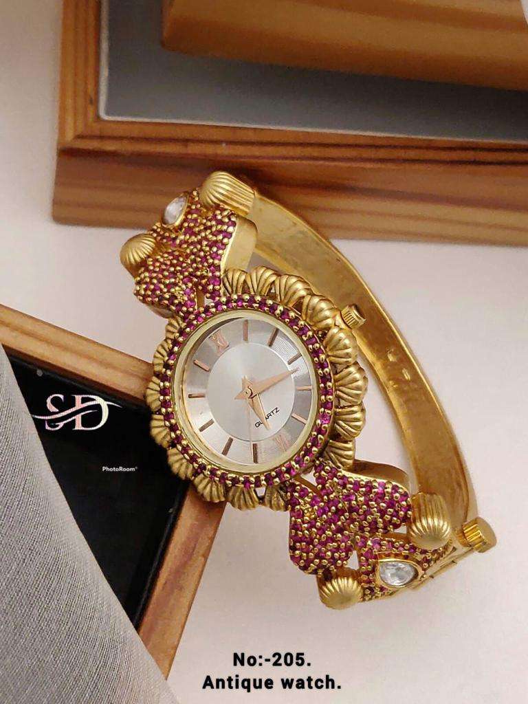 ANTIQUE WATCH BY FASHID WHOLESALE TRADITIONAL ARTIFICIAL JEWELLERY FOR INDIAN ATTIRE AT EXCLUSIVE RANGE.