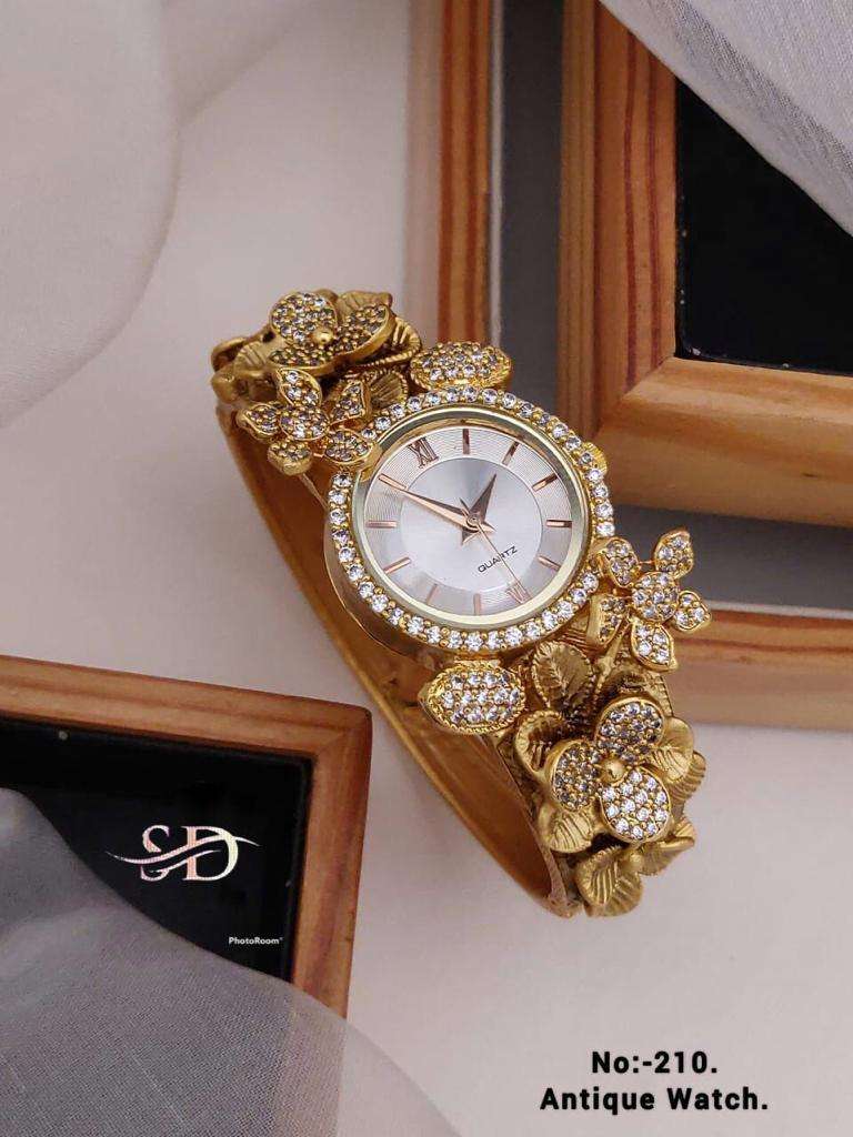 ANTIQUE WATCH BY FASHID WHOLESALE TRADITIONAL ARTIFICIAL JEWELLERY FOR INDIAN ATTIRE AT EXCLUSIVE RANGE.