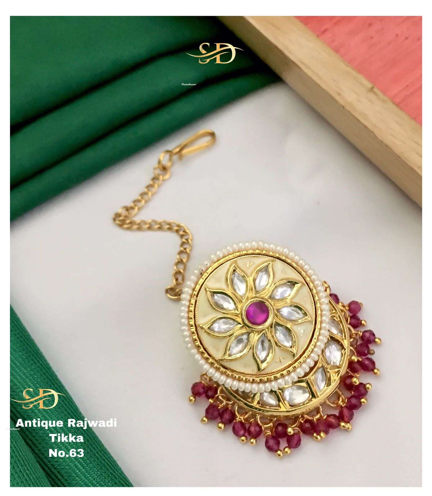ANTIQUE TIKKA BY FASHID WHOLESALE TRADITIONAL ARTIFICIAL JEWELLERY FOR INDIAN ATTIRE AT EXCLUSIVE RANGE.
