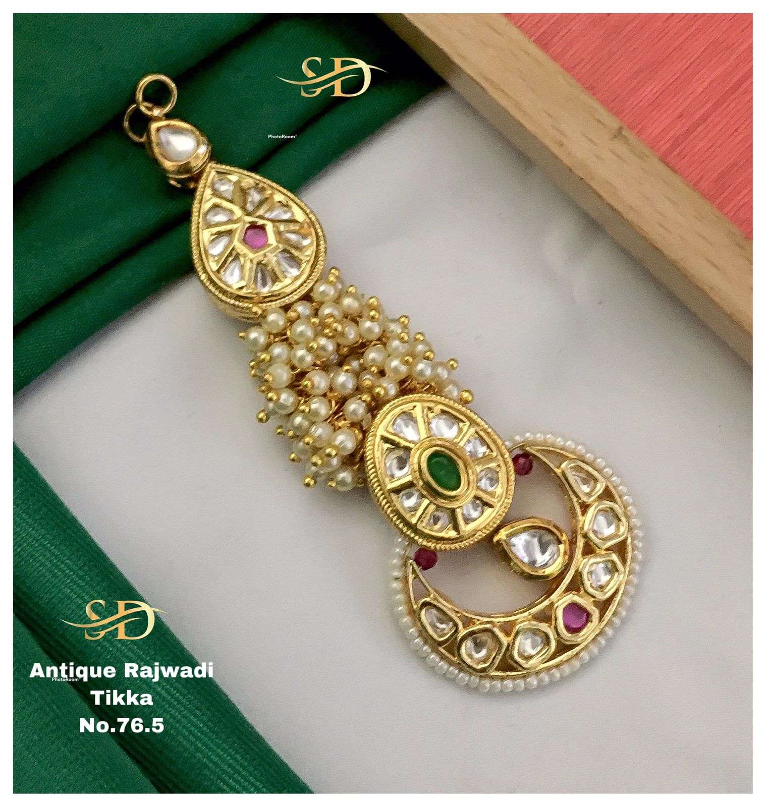 ANTIQUE TIKKA BY FASHID WHOLESALE TRADITIONAL ARTIFICIAL JEWELLERY FOR INDIAN ATTIRE AT EXCLUSIVE RANGE.