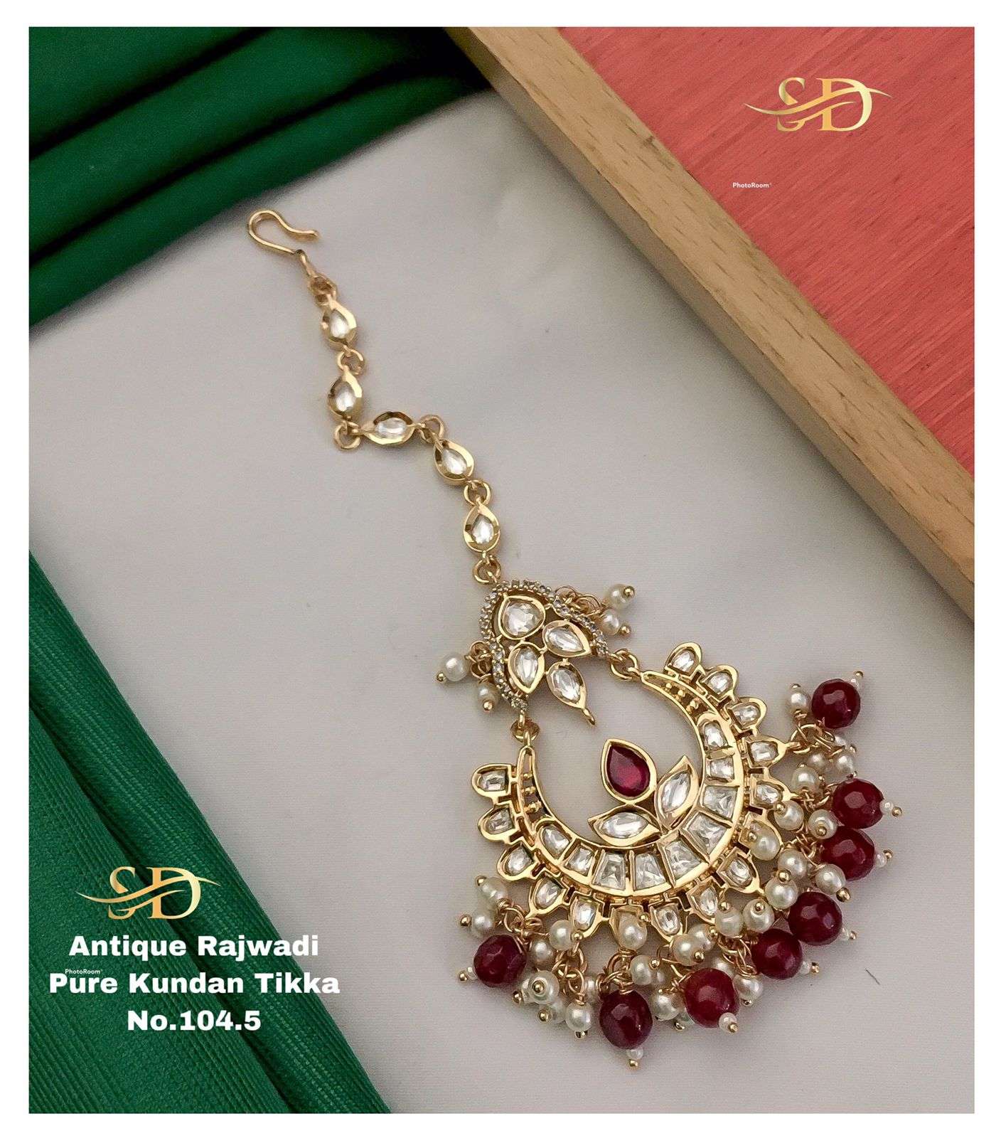 ANTIQUE TIKKA BY FASHID WHOLESALE TRADITIONAL ARTIFICIAL JEWELLERY FOR INDIAN ATTIRE AT EXCLUSIVE RANGE.