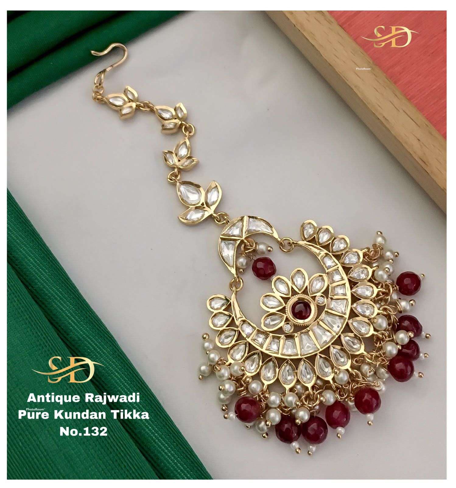ANTIQUE TIKKA BY FASHID WHOLESALE TRADITIONAL ARTIFICIAL JEWELLERY FOR INDIAN ATTIRE AT EXCLUSIVE RANGE.