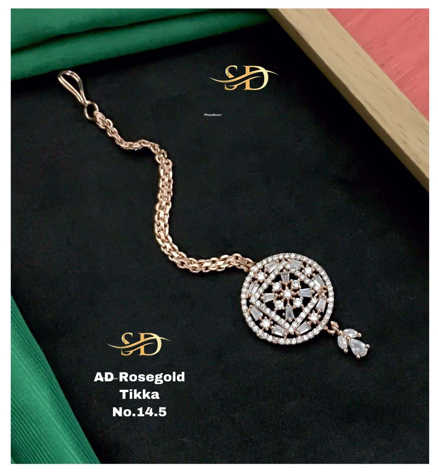 AD TIKKA BY FASHID WHOLESALE TRADITIONAL ARTIFICIAL JEWELLERY FOR INDIAN ATTIRE AT EXCLUSIVE RANGE.