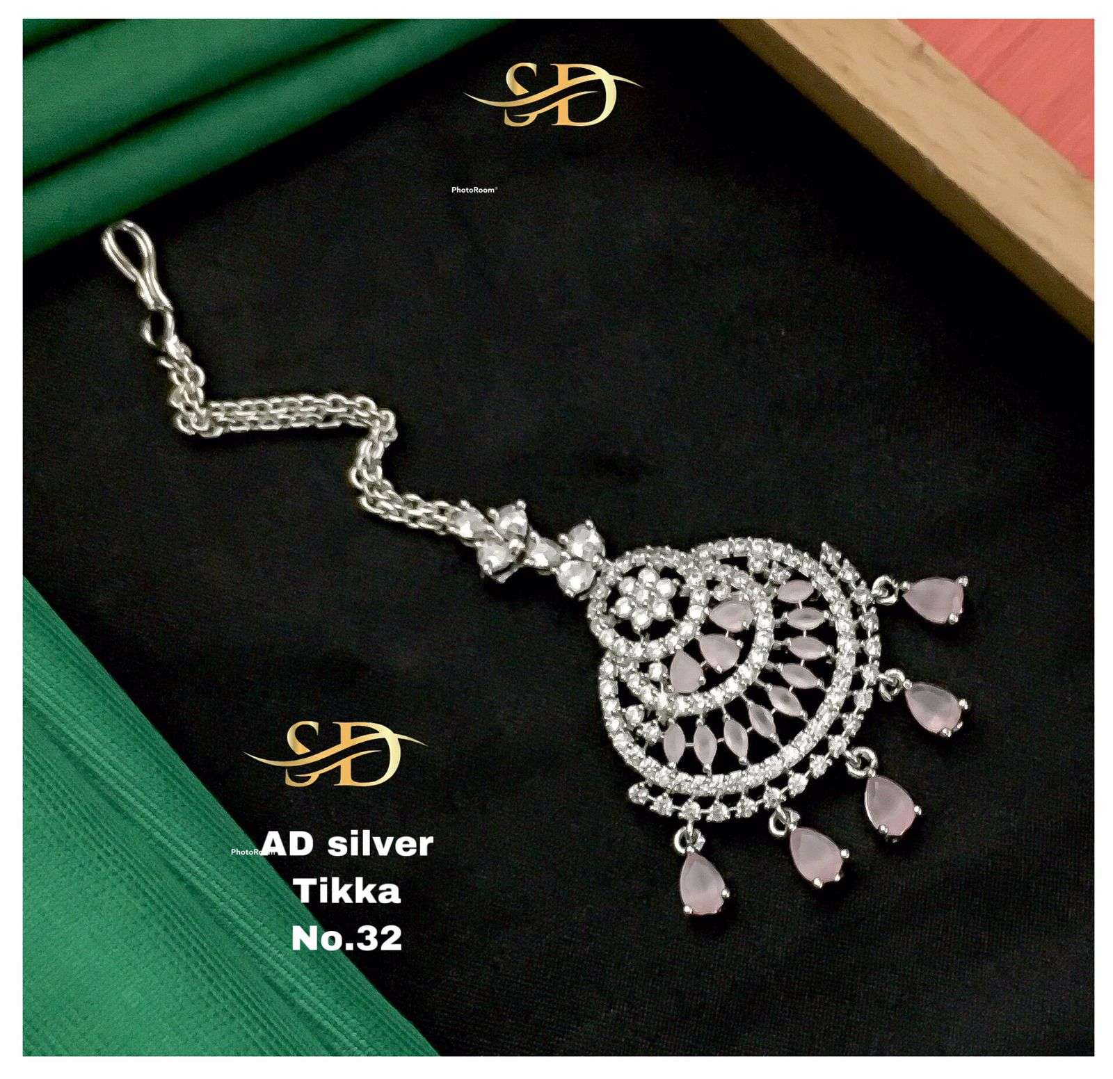 AD TIKKA BY FASHID WHOLESALE TRADITIONAL ARTIFICIAL JEWELLERY FOR INDIAN ATTIRE AT EXCLUSIVE RANGE.
