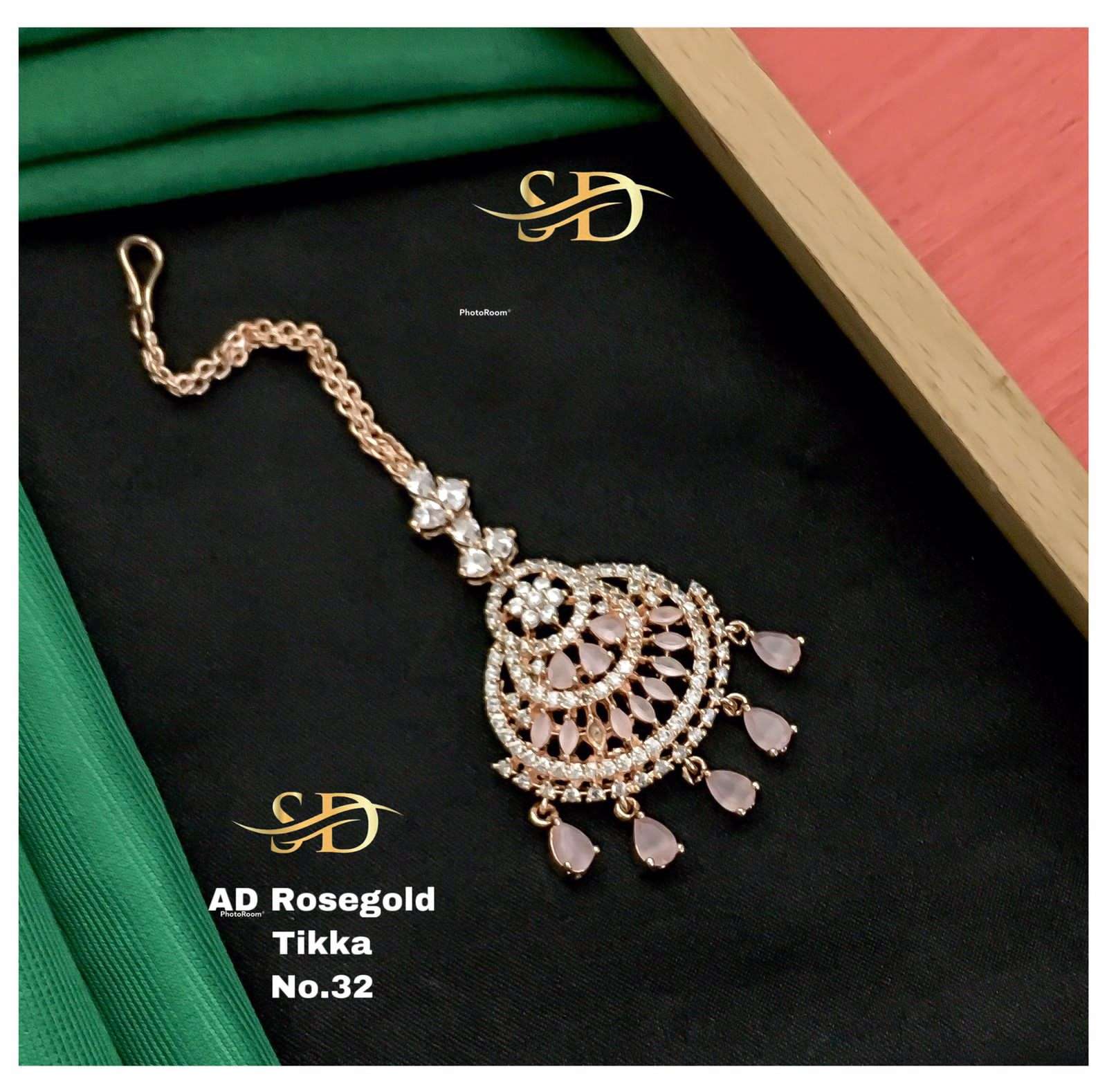 AD TIKKA BY FASHID WHOLESALE TRADITIONAL ARTIFICIAL JEWELLERY FOR INDIAN ATTIRE AT EXCLUSIVE RANGE.