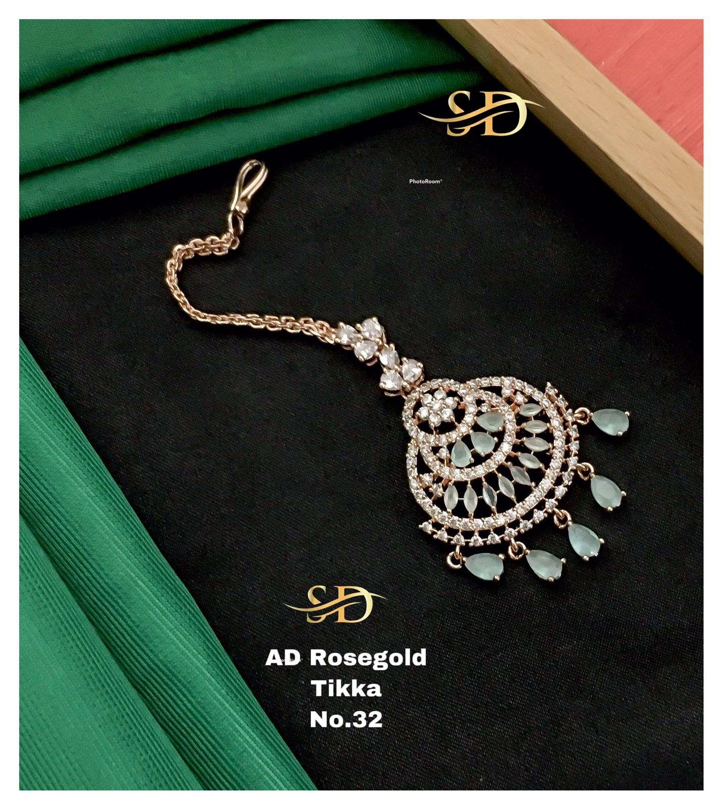 AD TIKKA BY FASHID WHOLESALE TRADITIONAL ARTIFICIAL JEWELLERY FOR INDIAN ATTIRE AT EXCLUSIVE RANGE.