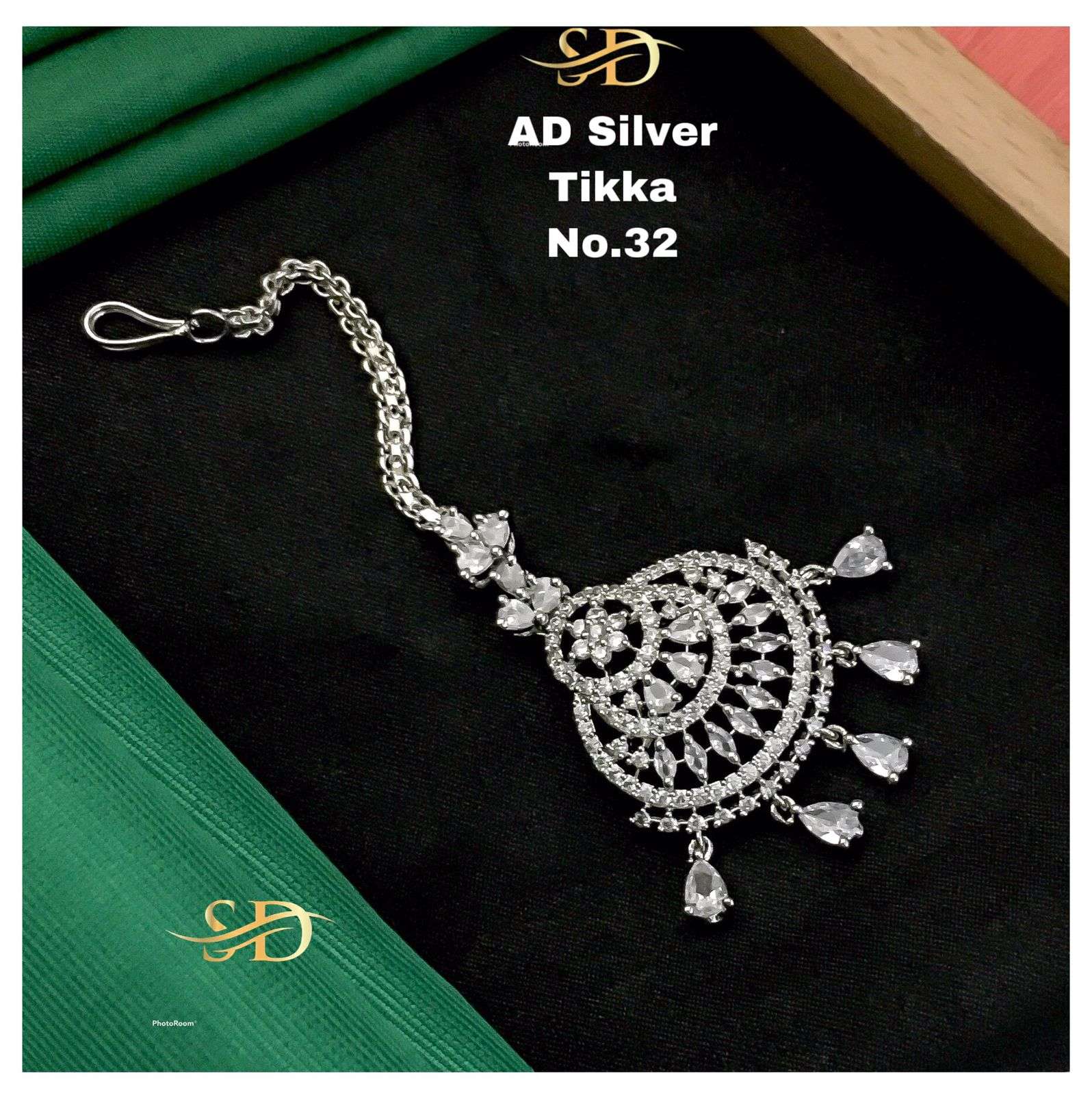 AD TIKKA BY FASHID WHOLESALE TRADITIONAL ARTIFICIAL JEWELLERY FOR INDIAN ATTIRE AT EXCLUSIVE RANGE.