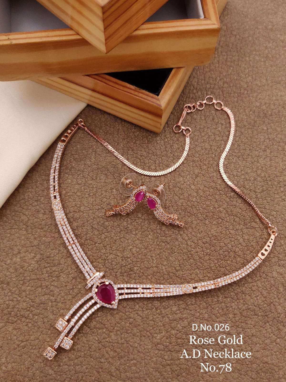 AD NECKLACE BY FASHID WHOLESALE TRADITIONAL ARTIFICIAL JEWELLERY FOR INDIAN ATTIRE AT EXCLUSIVE RANGE.