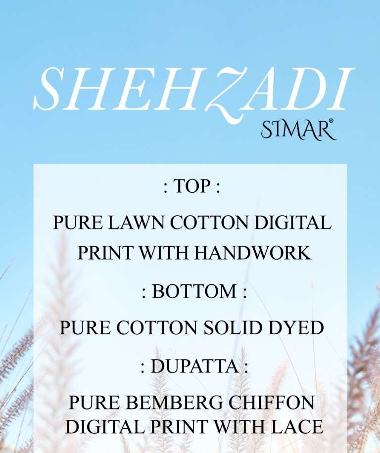 SHEHZADI BY GLOSSY 1908 TO 1913 SERIES BEAUTIFUL SUITS COLORFUL STYLISH FANCY CASUAL WEAR & ETHNIC WEAR PURE LAWN COTTON DIGITAL PRINT DRESSES AT WHOLESALE PRICE