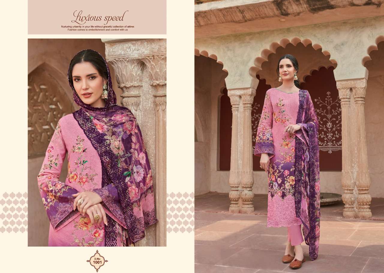 ZAHARANA LIBAS BY ZSM 1001 TO 1006 SERIES BEAUTIFUL PAKISTANI SUITS COLORFUL STYLISH FANCY CASUAL WEAR & ETHNIC WEAR PURE LAWN COTTON DIGITAL PRINT DRESSES AT WHOLESALE PRICE