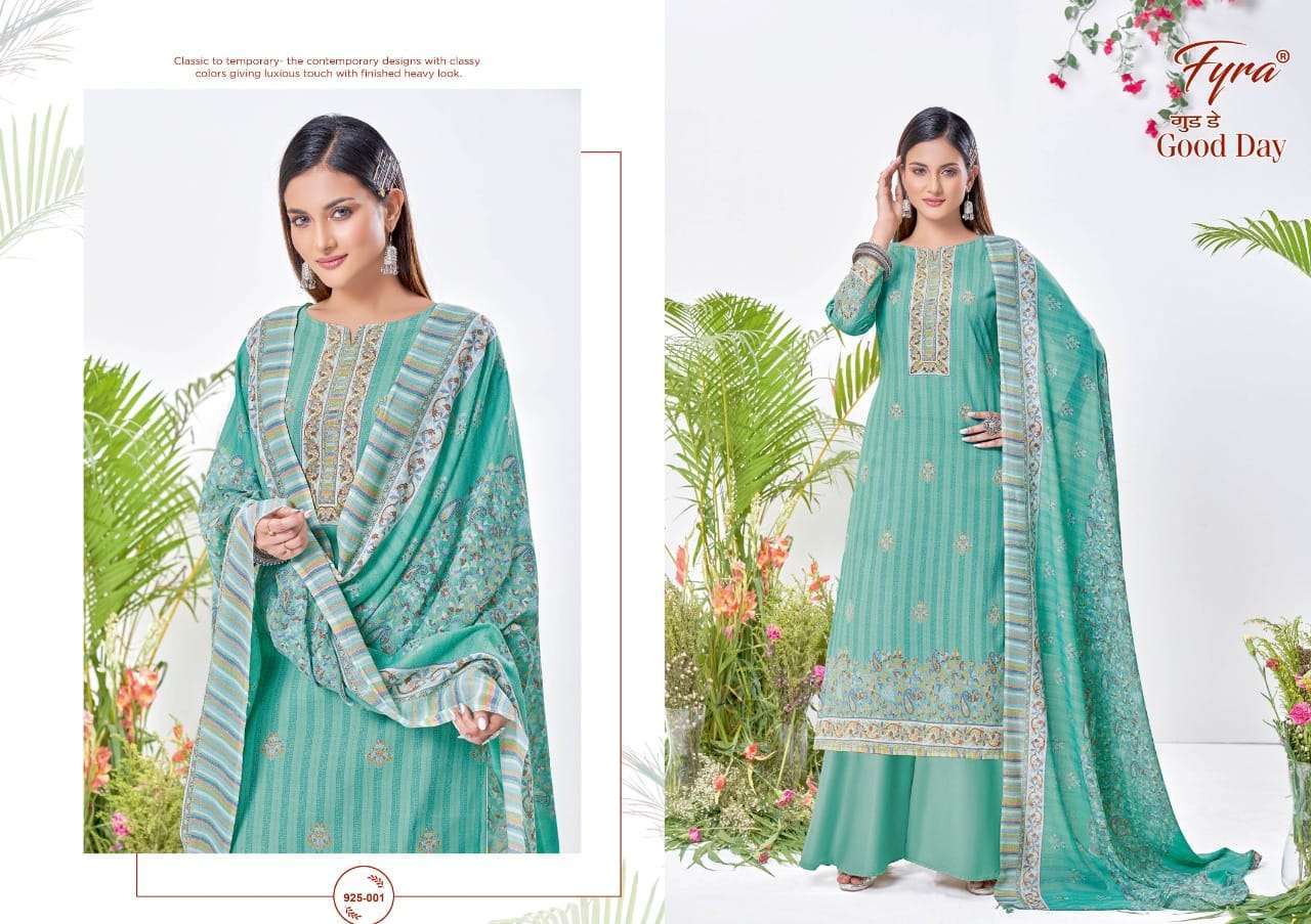GOOD DAY BY FYRA 925 001 TO 925 010 SERIES BEAUTIFUL SUITS COLORFUL STYLISH FANCY CASUAL