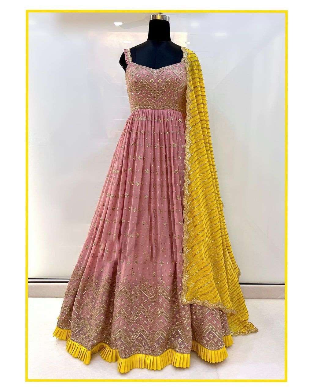 K-1118 By Fashid Wholesale Beautiful Stylish Fancy Colorful Casual Wear & Ethnic Wear Rayon Print Gowns With Dupatta At Wholesale Price