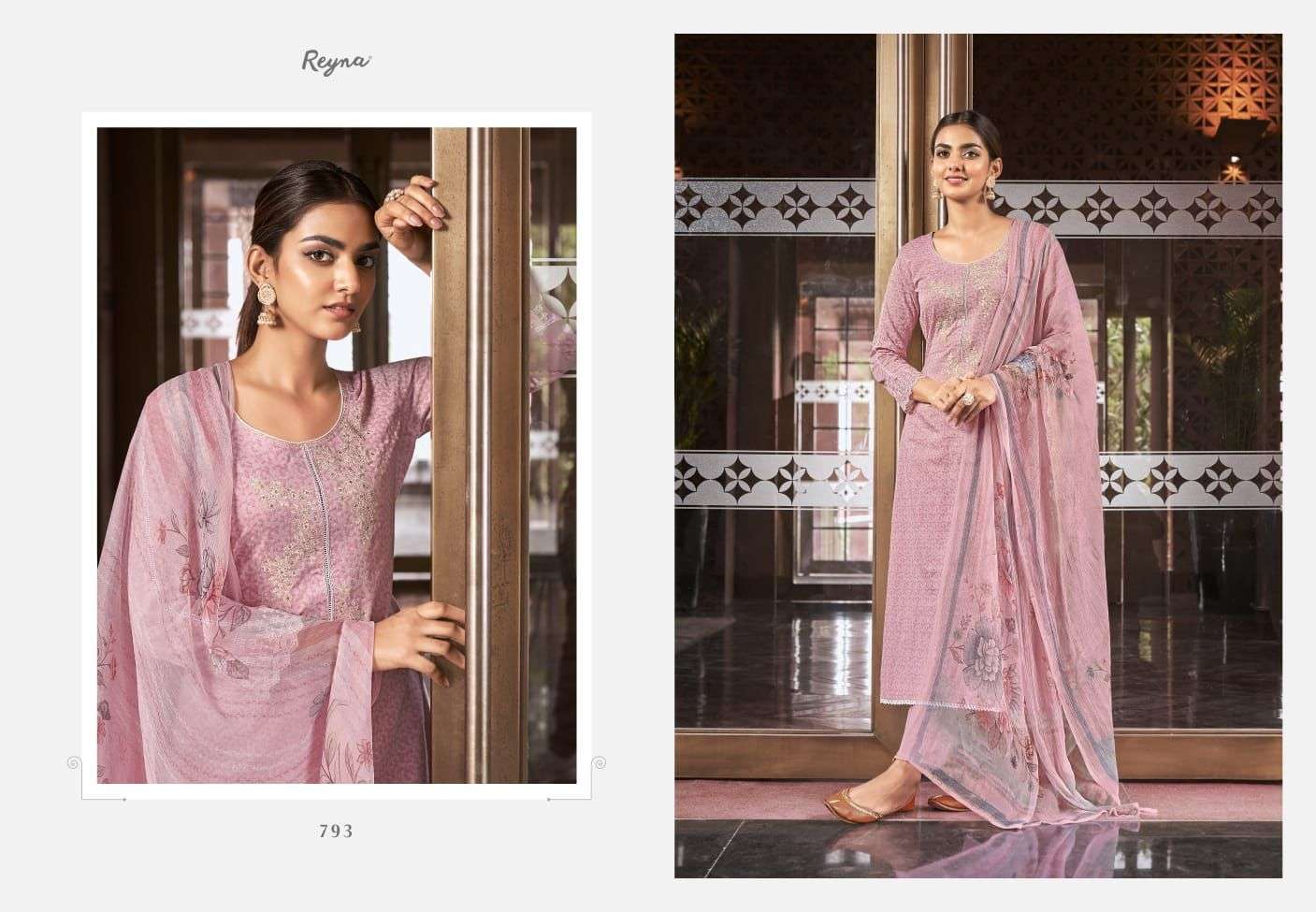 ENDLESS SUMMER VOL-3 BY REYNA 791 TO 797 SERIES BEAUTIFUL SUITS COLORFUL STYLISH FANCY CASUAL WEAR & ETHNIC WEAR PREMIUM COTTON PRINT DRESSES AT WHOLESALE PRICE