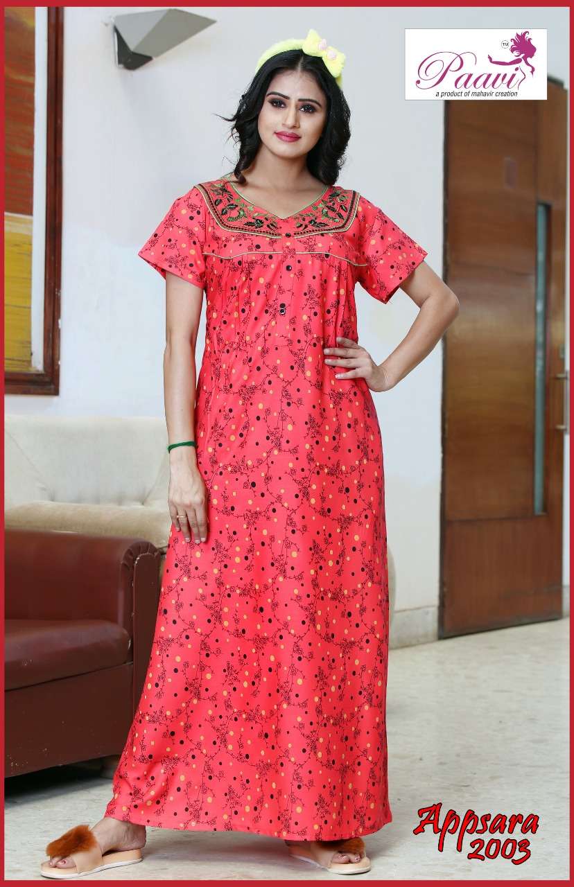 APPSARA VOL-2 BY PAAVI 2001 TO 2008 SERIES BEAUTIFUL STYLISH FANCY COLORFUL CASUAL WEAR & ETHNIC WEAR RAYON PRINT GOWNS AT WHOLESALE PRICE