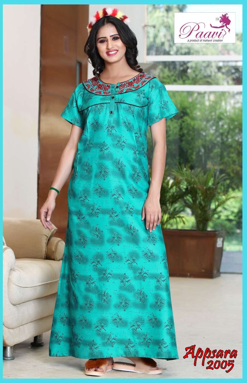APPSARA VOL-2 BY PAAVI 2001 TO 2008 SERIES BEAUTIFUL STYLISH FANCY COLORFUL CASUAL WEAR & ETHNIC WEAR RAYON PRINT GOWNS AT WHOLESALE PRICE
