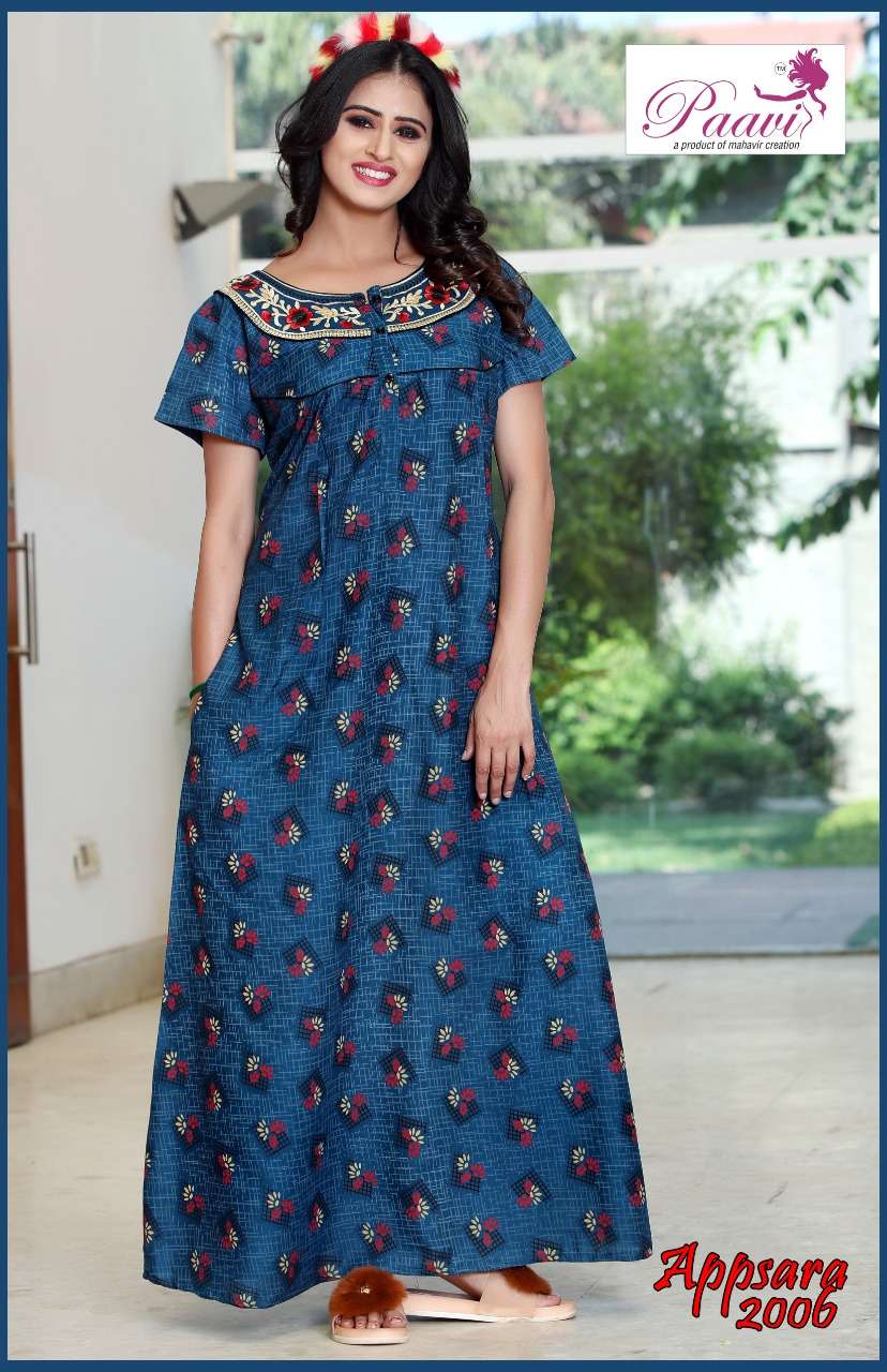 APPSARA VOL-2 BY PAAVI 2001 TO 2008 SERIES BEAUTIFUL STYLISH FANCY COLORFUL CASUAL WEAR & ETHNIC WEAR RAYON PRINT GOWNS AT WHOLESALE PRICE
