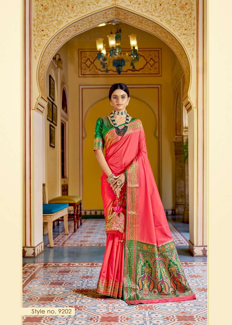 Aarchi By Rajpath 9201 To 9206 Series Indian Traditional Wear Collection Beautiful Stylish Fancy Colorful Party Wear & Occasional Wear Banarasi Silk Sarees At Wholesale Price
