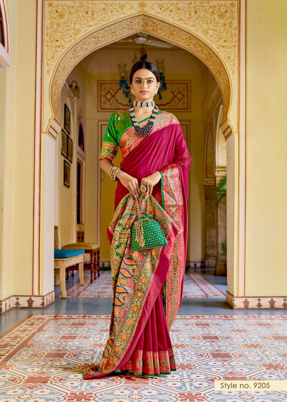 Aarchi By Rajpath 9201 To 9206 Series Indian Traditional Wear Collection Beautiful Stylish Fancy Colorful Party Wear & Occasional Wear Banarasi Silk Sarees At Wholesale Price